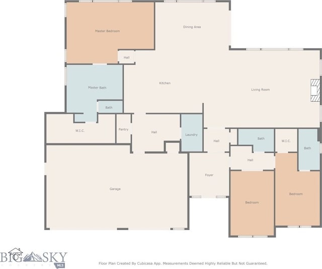 1609 Wyatt Earp Ct, Belgrade, MT 59714 - floor plan / room layout