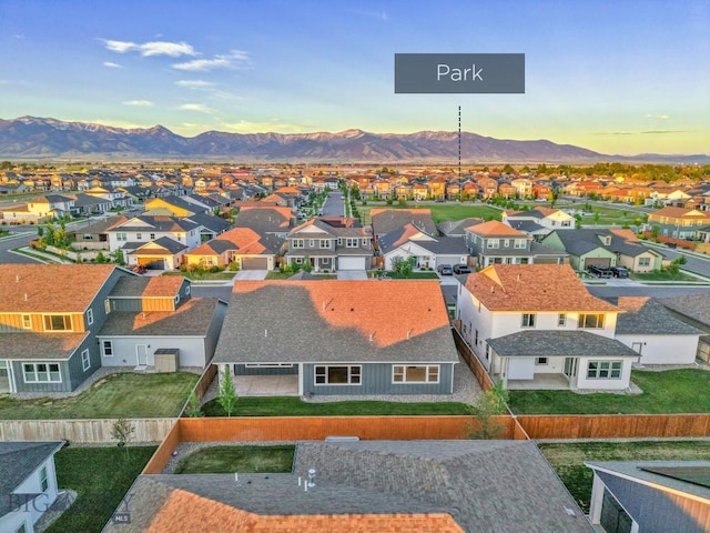1609 Wyatt Earp Ct, Belgrade, MT 59714 - aerial view of residential area featuring mountains