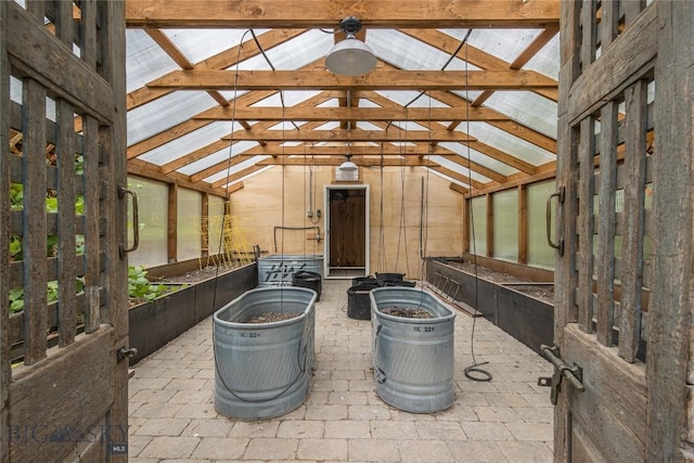 5933 Monforton School Rd, Bozeman, MT 59718 - view of patio featuring a garden