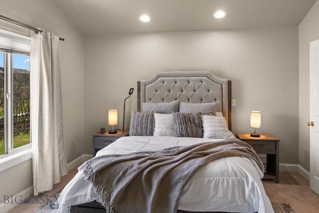 126 Pathfinder Trl, Bozeman, MT 59718 - carpeted bedroom with recessed lighting