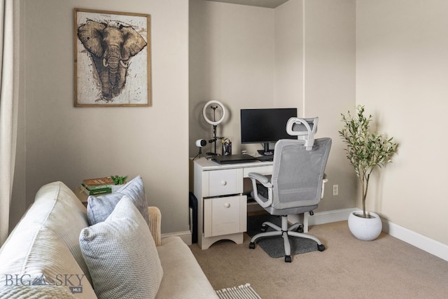 126 Pathfinder Trl, Bozeman, MT 59718 - office featuring carpet floors and baseboards