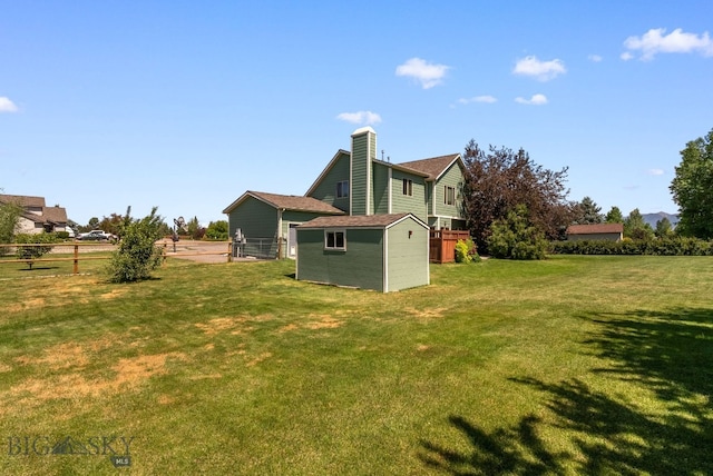 126 Pathfinder Trl, Bozeman, MT 59718 - view of yard with a shed