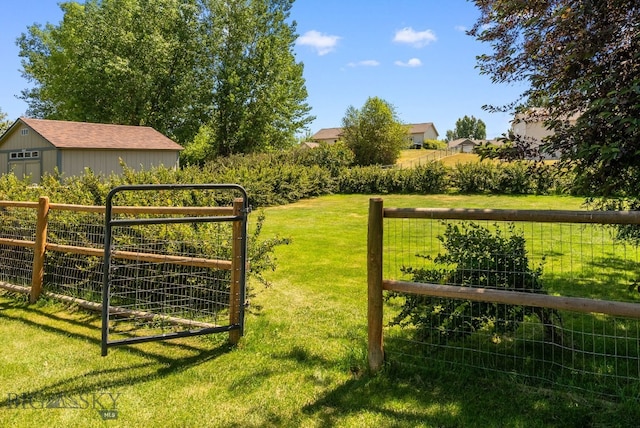 126 Pathfinder Trl, Bozeman, MT 59718 - gate featuring a storage unit