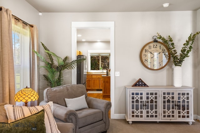 126 Pathfinder Trl, Bozeman, MT 59718 - sitting room with healthy amount of natural light and carpet flooring
