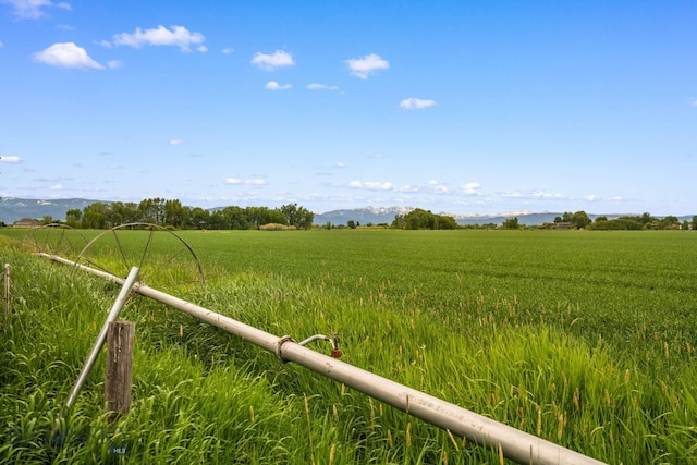 1025 Advance Dr, Bozeman, MT 59718 - view of yard with a rural view and a mountain view