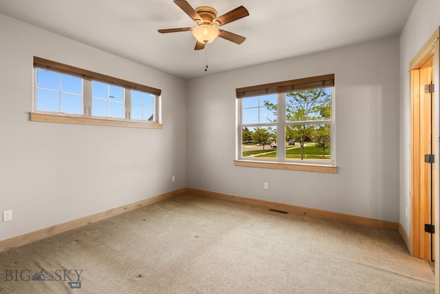 1025 Advance Dr, Bozeman, MT 59718 - carpeted empty room featuring healthy amount of natural light and ceiling fan