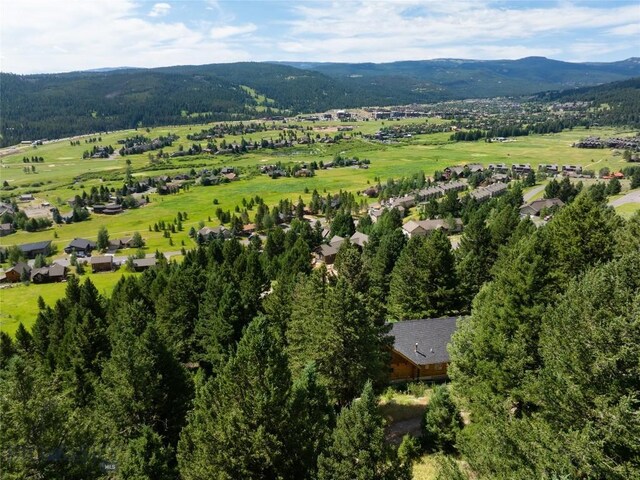 2415 Crazy Horse Rd, Big Sky, MT 59716 - bird's eye view of mountains