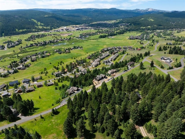 2415 Crazy Horse Rd, Big Sky, MT 59716 - aerial view of property's location with mountains
