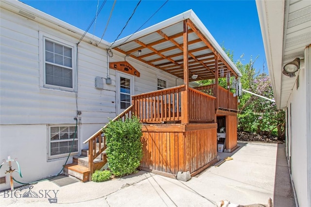 510 S Excelsior, Butte, MT 59701 - view of patio
