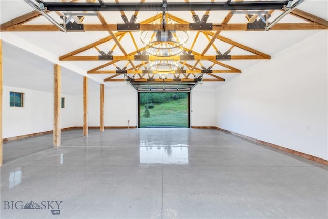 3011 Goose Creek Rd, Bozeman, MT 59715 - garage featuring baseboards