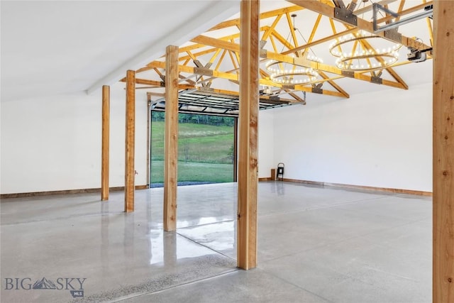 3011 Goose Creek Rd, Bozeman, MT 59715 - garage with baseboards