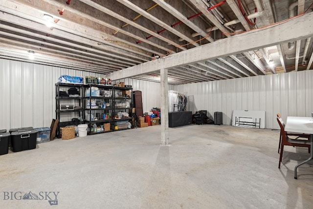3011 Goose Creek Rd, Bozeman, MT 59715 - view of unfinished below grade area
