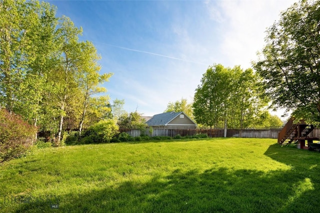 505 E Granite, Bozeman, MT 59718 - view of yard with stairway