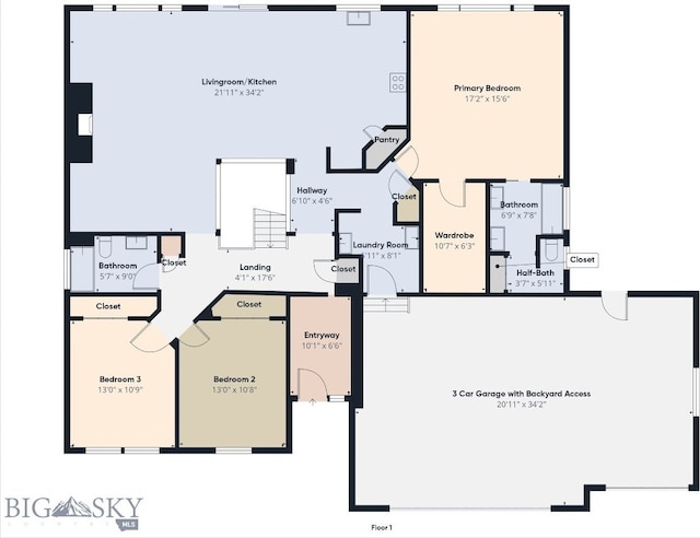 3405 W Fieldstone Dr, Bozeman, MT 59715 - property floor plan