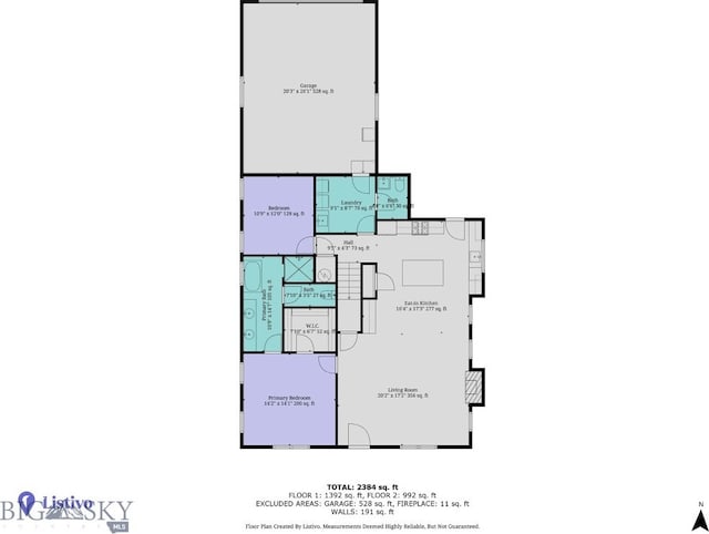 915 Arnold, Bozeman, MT 59715 - property floor plan