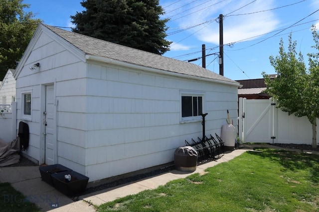 1905 Florence Ave, Butte, MT 59701 - view of outbuilding featuring a gate