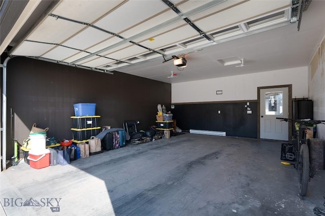 3650 Potosi St, Bozeman, MT 59718 - garage with a garage door opener