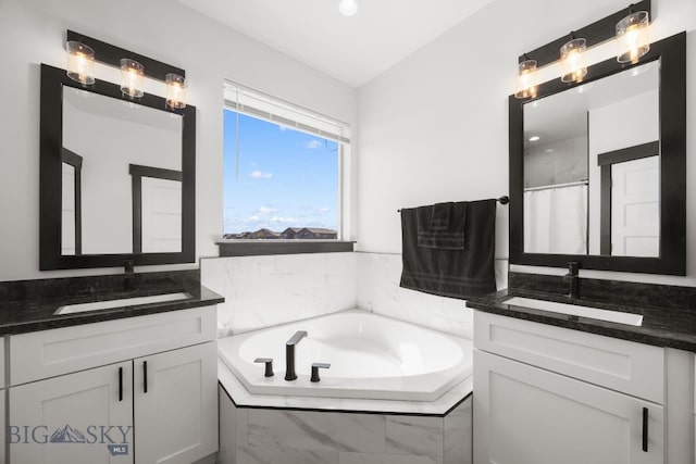 30 Blue Stem Way, Three Forks, MT 59752 - full bath with two vanities and a bath