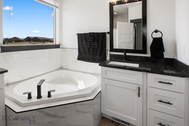 30 Blue Stem Way, Three Forks, MT 59752 - bathroom featuring vanity and a bath