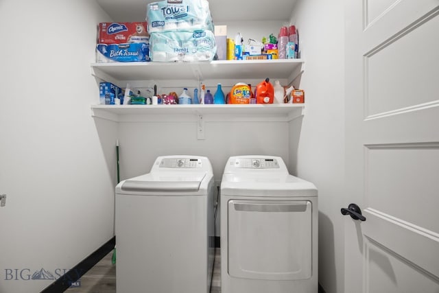 30 Blue Stem Way, Three Forks, MT 59752 - laundry room with separate washer and dryer