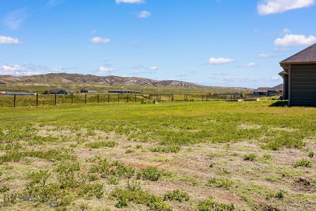 30 Blue Stem Way, Three Forks, MT 59752 - view of yard with a view of countryside and a mountain view
