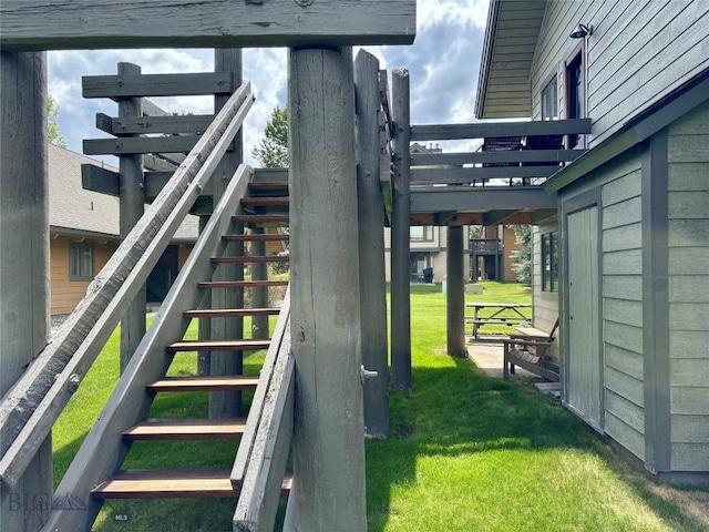 2225 Black Otter Rd Unit 23, Big Sky, MT 59716 - view of staircase