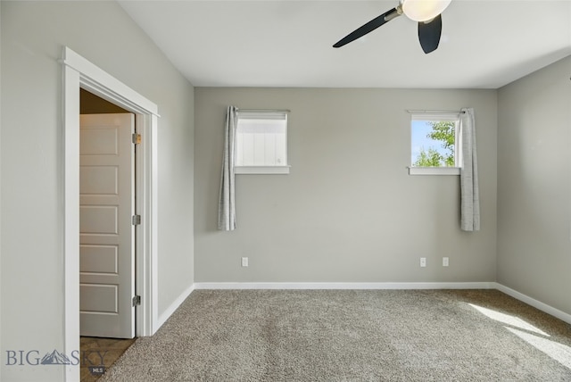 110 Ramshorn Peak Ln, Bozeman, MT 59718 - unfurnished room featuring ceiling fan, carpet, and baseboards