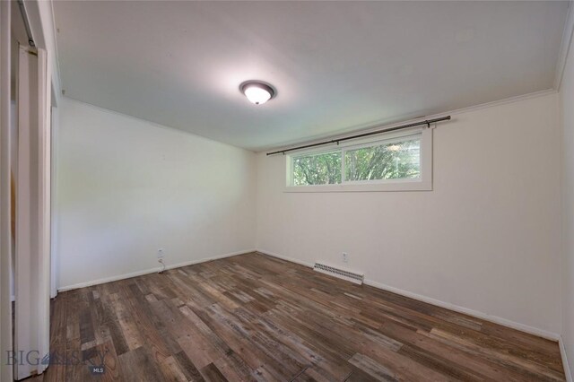 1109 S Willson, Bozeman, MT 59715 - unfurnished room featuring dark wood finished floors and baseboards