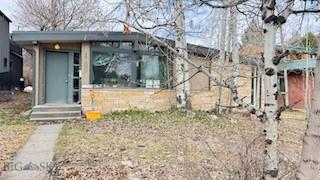 1109 S Willson, Bozeman, MT 59715 - view of mid-century inspired home