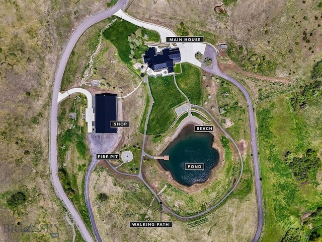 354 Brass Lantern Ct, Bozeman, MT 59715 - aerial map of property and surrounding area