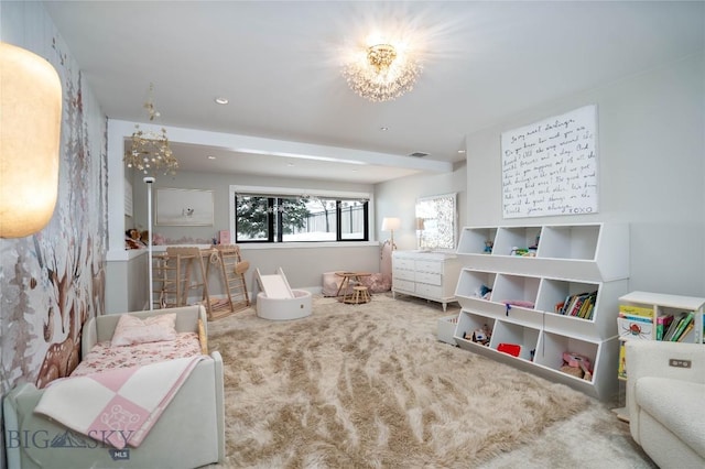354 Brass Lantern Ct, Bozeman, MT 59715 - playroom featuring carpet floors and recessed lighting