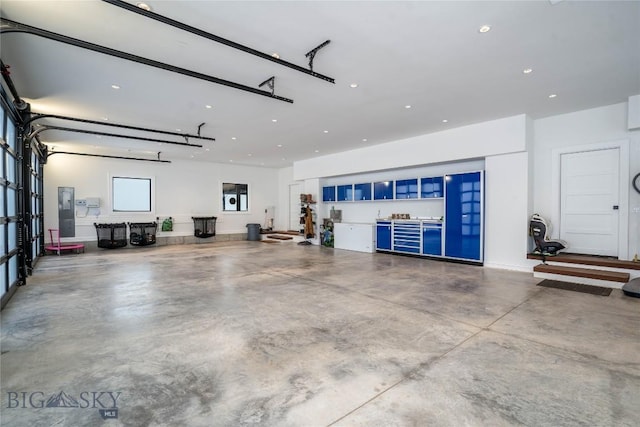354 Brass Lantern Ct, Bozeman, MT 59715 - garage with recessed lighting