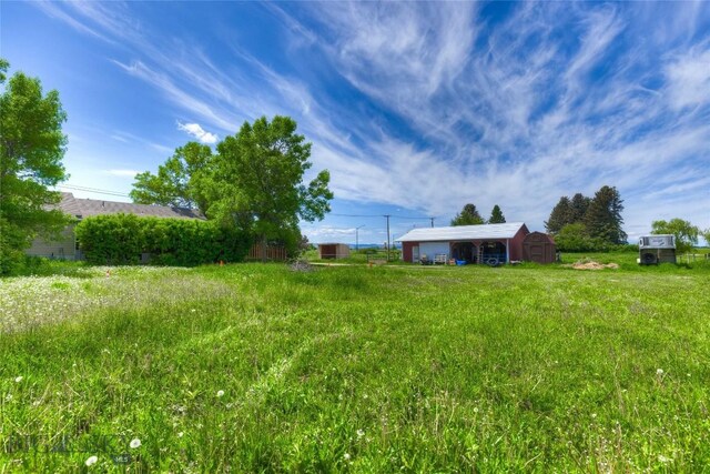 4555 Baxter, Bozeman, MT 59718 - view of yard with an outbuilding