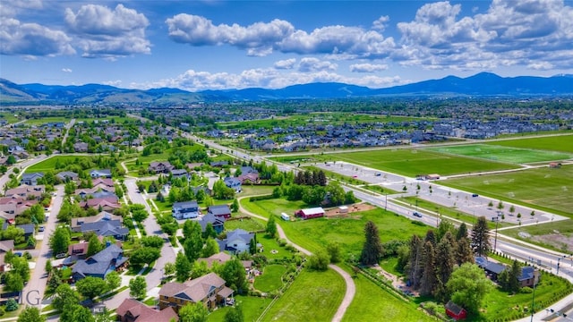 4555 Baxter, Bozeman, MT 59718 - aerial view of a mountain backdrop