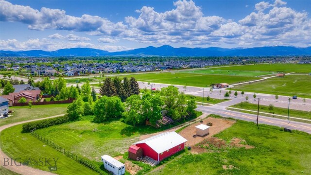 4555 Baxter, Bozeman, MT 59718 - aerial view of a mountain backdrop