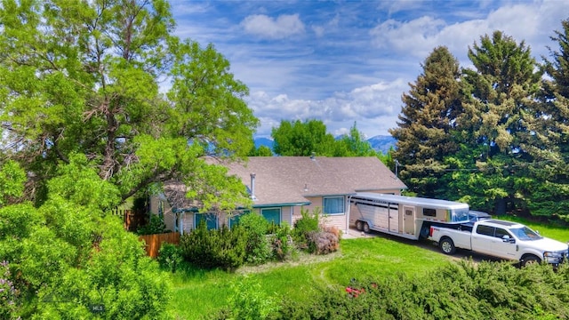 4555 Baxter, Bozeman, MT 59718 - view of property hidden behind natural elements