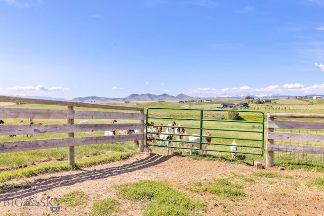 251 Price Rd, Three Forks, MT 59752 - gate with a view of countryside and a mountain view