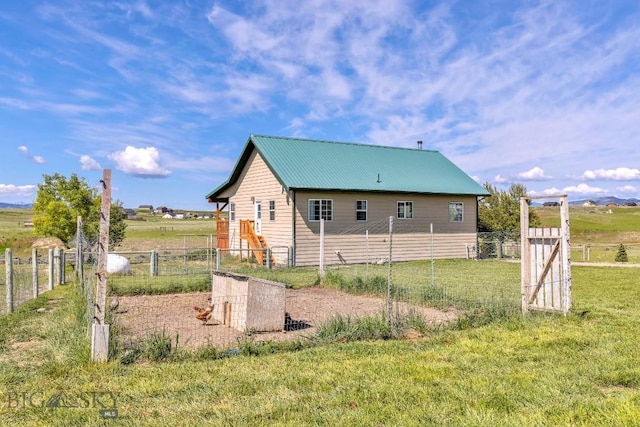 251 Price Rd, Three Forks, MT 59752 - rear view of property featuring metal roof
