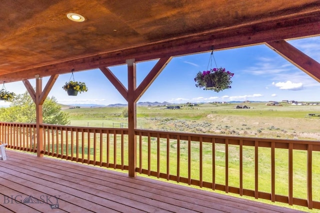 251 Price Rd, Three Forks, MT 59752 - wooden deck with a yard