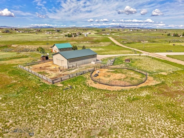 251 Price Rd, Three Forks, MT 59752 - aerial view of sparsely populated area featuring a mountainous background