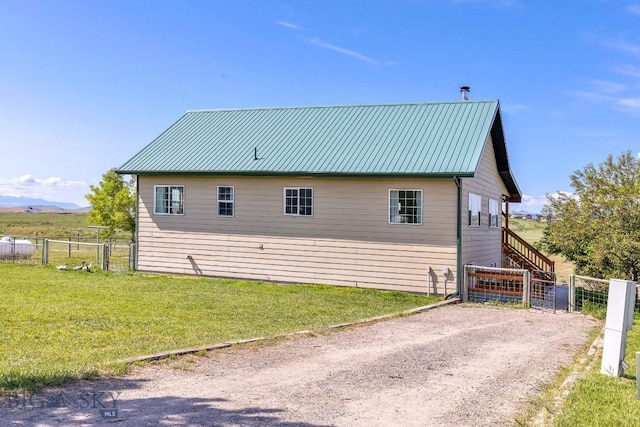 251 Price Rd, Three Forks, MT 59752 - view of side of property with a gate and dirt driveway