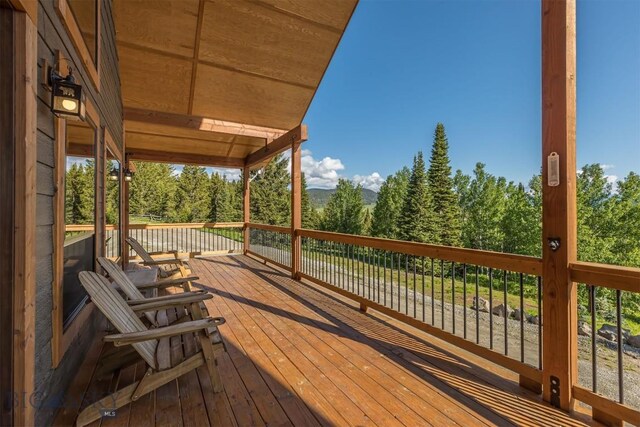 TBD Buttermilk Court, West Yellowstone, MT 59758 - view of deck