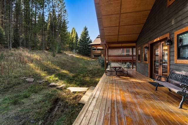 TBD Buttermilk Court, West Yellowstone, MT 59758 - view of deck
