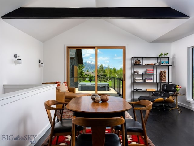 370 Star Ridge Rd, Bozeman, MT 59715 - dining area featuring wood finished floors and baseboards
