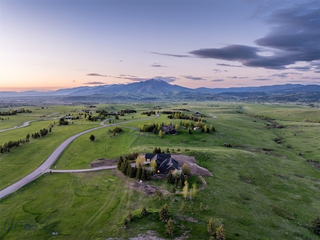 370 Star Ridge Rd, Bozeman, MT 59715 - aerial view of property and surrounding area with mountains and rural landscape