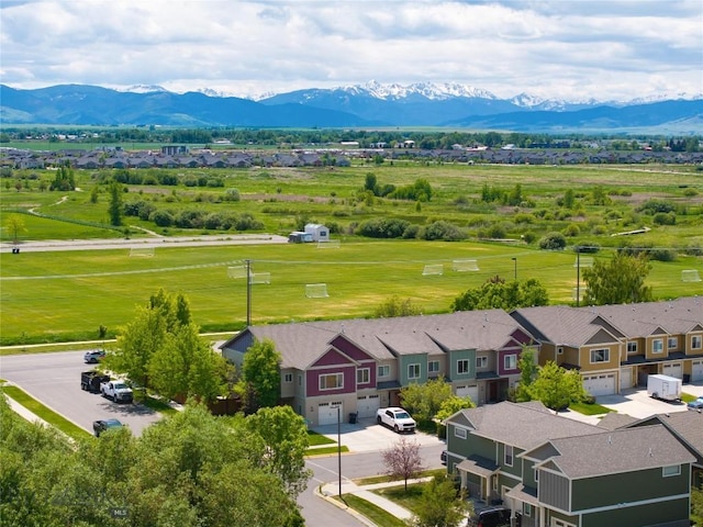 4364 Brookside Ln, Bozeman, MT 59718 - aerial perspective of suburban area featuring mountains