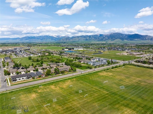 4364 Brookside Ln, Bozeman, MT 59718 - aerial perspective of suburban area with a mountainous background