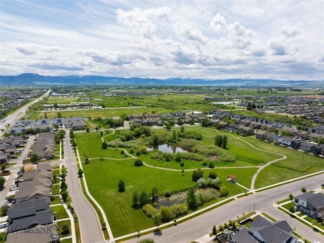 4364 Brookside Ln, Bozeman, MT 59718 - aerial view of residential area featuring a water and mountain view