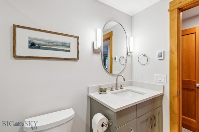 2594 Star Ridge Rd, Bozeman, MT 59715 - bathroom featuring vanity and toilet