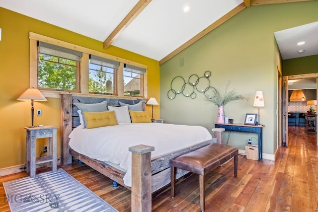 2594 Star Ridge Rd, Bozeman, MT 59715 - bedroom with hardwood / wood-style floors and baseboards